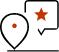 Location pins icon